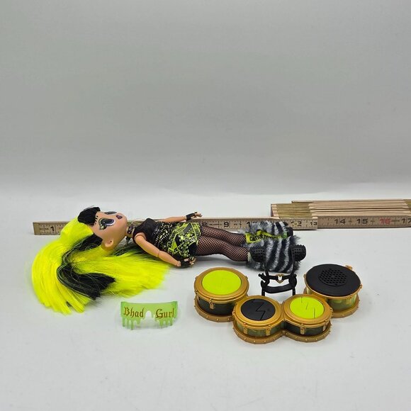 LOL Surprise OMG Remix Rock Bhad Gurl Fashion Doll With Drum Set - Picture 4 of 7